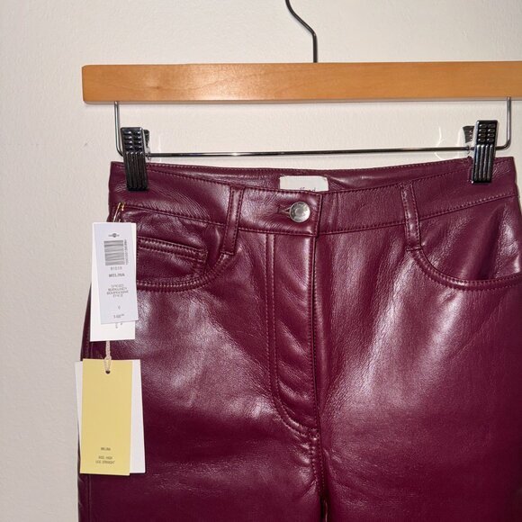 Wilfred THE MELINA™ PANT - Spiced Burgundy - Size 0 - NWT - Picture 8 of 9